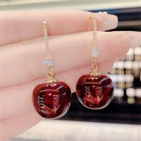 ☢  Earrings Durable Claret Earring 1 Fashion Accessories