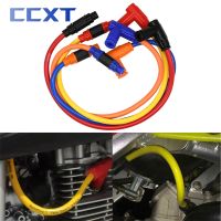 ☫ Motorcycle Spark Plug Iridium Power Cable Wires Cap Cover Ignition Cable For Yamaha Kawasaki KTM Honda Suzuki ATV etc Universal