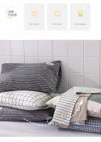 NEW 1PC 100 Cotton Lattice Soft Pillow Case Cover 30x50cm 48cmx74cm Pillowcase Decorative Bedding Bedroom Home Use