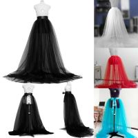 【Feb】 Women Wedding Party Skirt Elegant Tulle Tutu Long Skirt Wedding Party Prom Bandage Mesh Maxi Skirt Solid High Waist Skirts