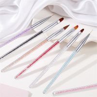 Water Drill Pipe Manicure Set Pen 17 Color Nail Art Graffiti Pen Set Nail Liner Pen Gradient Brush Nail Set Pen Uv Gel Polishing Artist Brushes Tools