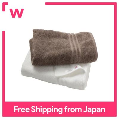 ผ้าเช็ดตัว Imabari ได้รับการรับรองผ้าเช็ดตัว Hiorie ชุด2แผ่นคละสีผ้าฝ้าย02 100% น้ำดูดซับความทนทานสูงผลิตในญี่ปุ่นแบรนด์ Imabari