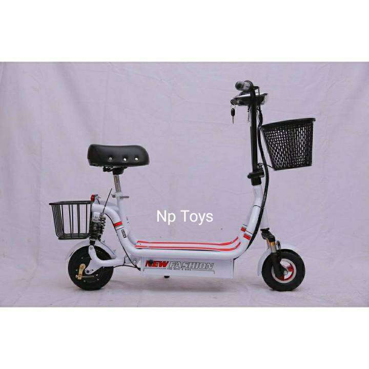 toykidsshop-สกู๊ตเตอร์ไฟฟ้ารุ่นใหม่แข็งแรง-โครงเหล็ก-n8808