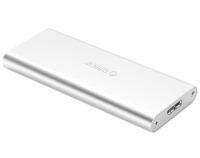 ORICO M2G-U3 Aluminum Alloy M.2 to Micro B High-speed SSD Enclosure Silver โอริโก้กล่องอ่าน SSD แบบ M2  (byPansonics)