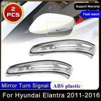 2X ไฟแสดงสถานะด้านขวาซ้ายสัญญาณไฟเลี้ยวสำหรับรถยนต์ Hyundai I35 Elantra Avante MD UD 2011 ~ 2016