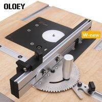 【CW】 450mm Miter Gauge Sawing Assembly Ruler Joint Jig Stop Profile Fence Woodworking Tools Table Saw Router