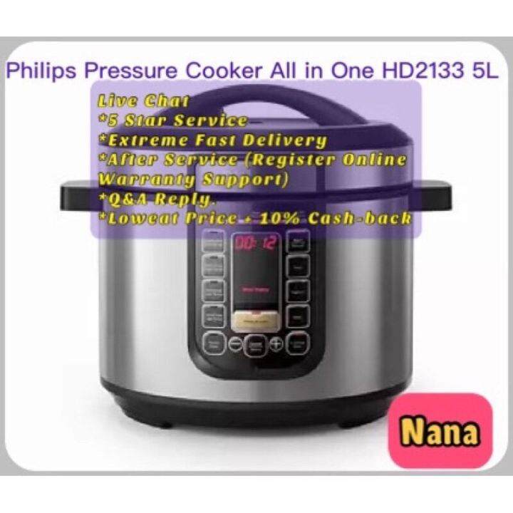 Philips Pressure Cooker All in One HD2133 5L Lazada