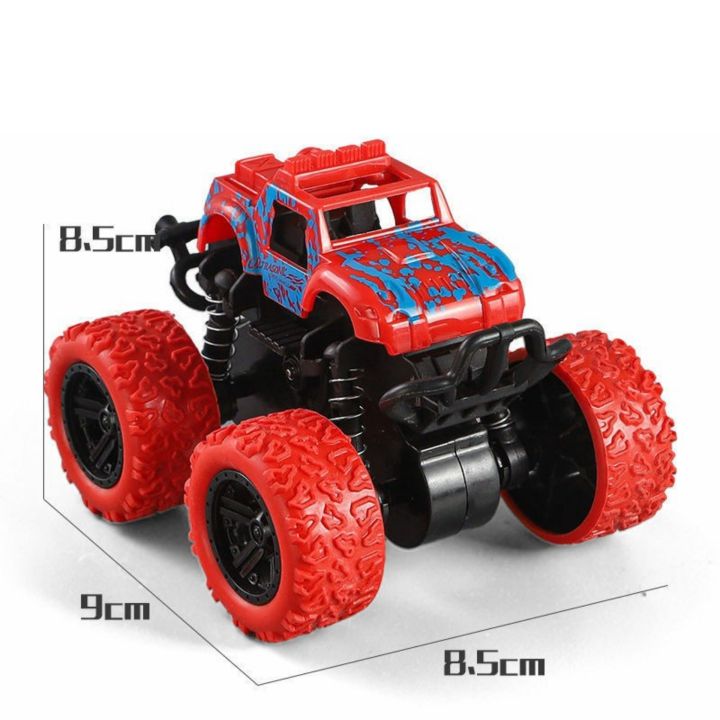 รถของเล่น-รถวิบาก-รถบิ๊กฟุต-4x4-ล้อใหญ่-หมุนได้-360-องศา-ใช้มือไถเล่น-big-wheel-4x4-big-foot-ไม่ใช้แบตเตอรี่-ของเล่นรถ-รถของเล่นเด็ก-toy-bs036