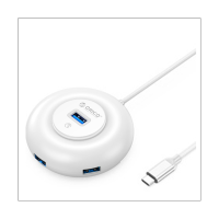 Portable Supports Hot-Swappable Transport-Stable USB 3.0 Hub Circular Hub Docking Stations