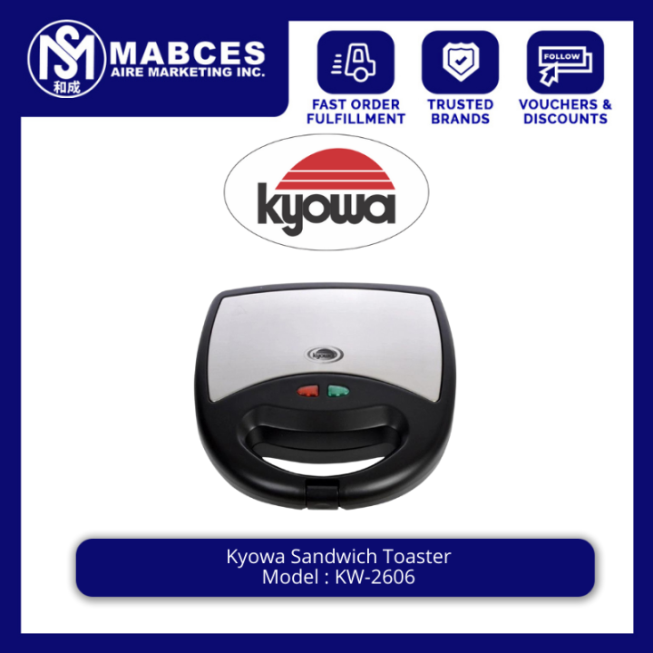 Kyowa Sandwich Toaster KW2606 Lazada PH