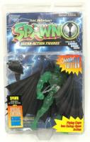 Green Spawn 1996 Flying Cape Series 1  Special Edition With Comic Book