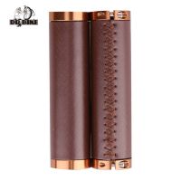 DrBike Lock On Grips Retro Soft PU Leather Bicycle Handlebar CoverHandlebar Grips for MTB Mountain Folding City Bike