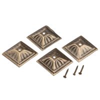 ▲□ 100pcs Antique Bronze 21x21mm Square Upholstery Nails Wine Case Box Sofa Decorative Tack Stud Pushpin Hardware