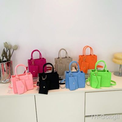 【hot】❆✢  Color Felt Shoulder Luxury Designer Handbag Crossbody for 2023 New Messenger