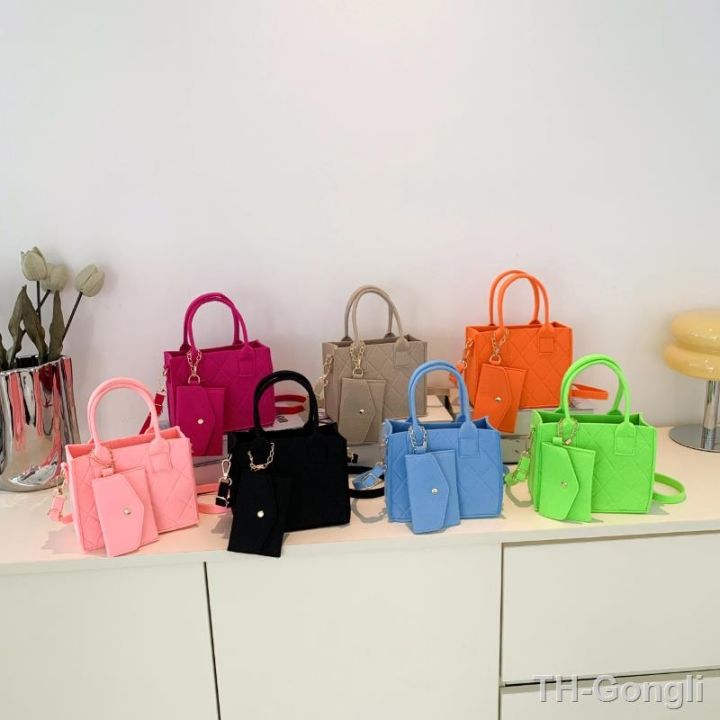 hot-color-felt-shoulder-luxury-designer-handbag-crossbody-for-2023-new-messenger
