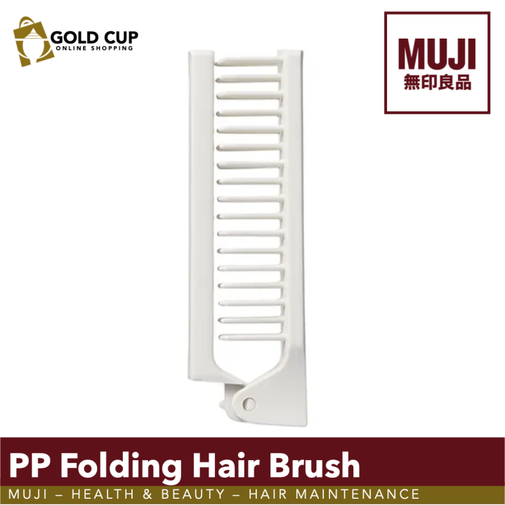 MUJI PP Folding Hair Brush (Health & Beauty Hair Maintenance) Lazada PH