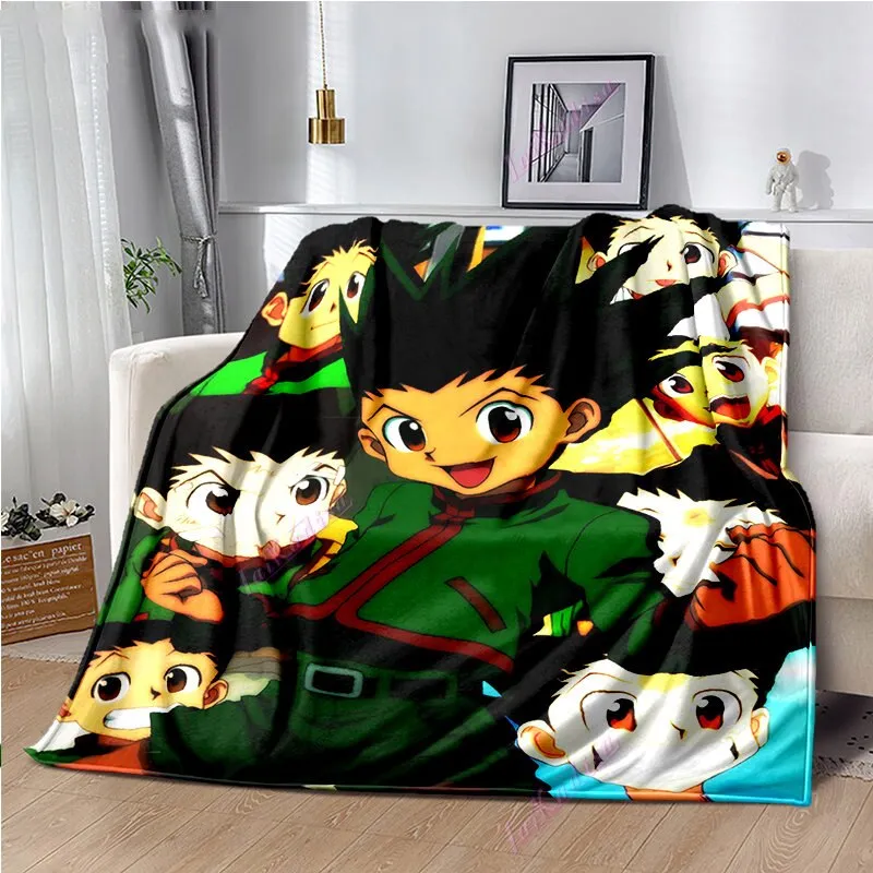 Hunter X Hunter Anime Poster Soft Plush Fleece Throw Blanket 45 x 60–  Seven Times Six