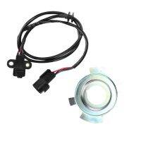 MD342826 MD348238เพลาข้อเหวี่ยง Crank Sensor + ใบมีดรถยนต์สำหรับ Mitsubishi L200 (96-07) Shogun Pajero (90)