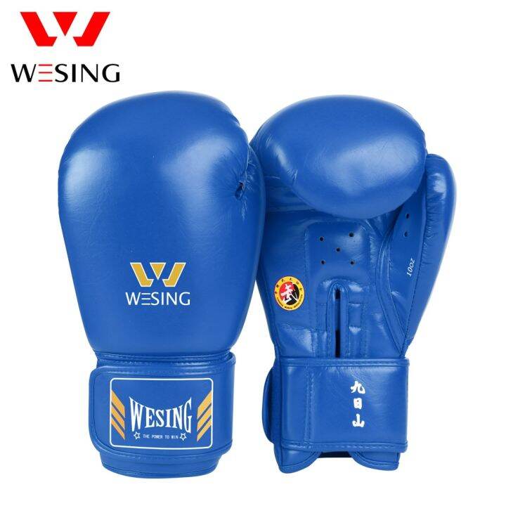 Wesing Boxing Gloves Microfiber Leather Professional Adult Fight