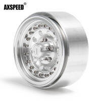 AXSPEED 1.9 inch Metal Alloy Beadlock Wheel Rims Hub For 110 RC Crawler Car SCX10 SCX10II 90046 Traxxas TRX4 D90 D110 CC01