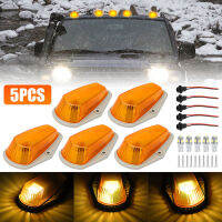 5 Pcs Cab หลังคา Marker ไฟ Rv Trailer Cargo Led โดมโคมไฟเพดานไฟเตือนสำหรับ1980-1997 F Series【fast】