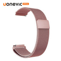 Uonevic 22mm Milan สายนาฬิกา for นาฬิกา smart watch for Xiaomi huami amazfit GTS Smart Watch