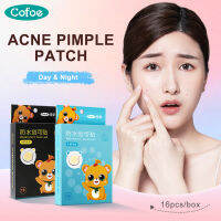 Cofoe กันน้ำสิวพลาสเตอร์ปิดแผลการแยกแต่งหน้าซ่อน pox BAND-AIDS พลาสเตอร์แพทช์ Hydrocolloid สองรุ่นสำหรับวันกลางคืน