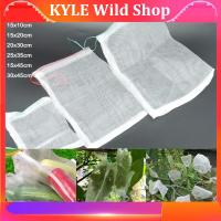 KYLE Wild Shop 15cm 45cm Grape Fruit Netting net mesh protect cover grow bags Garden Protection for veg Storage Against Bug Insect Pest Bird