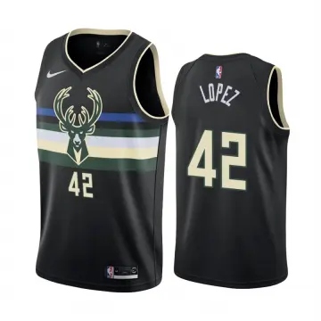 Brook Lopez - Milwaukee Bucks - City Edition Jersey - 2020-21 NBA