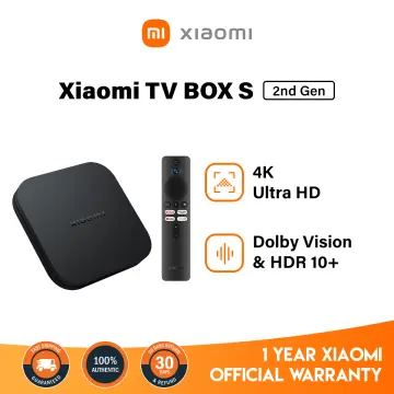 Xiaomi TV Box S (2nd Gen) - Android Box TV 4K Ultra HD - Dolby