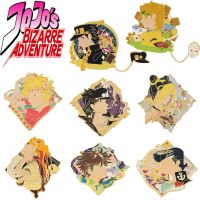 【CW】 Anime Bizarre Adventure Dio Kujo Jotaro Enamel Brooch Pin Fans Lapel Badge Jewelry Gifts