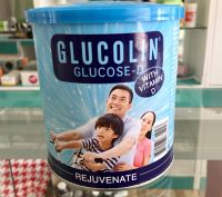 Glucolin กลูโคส ชนิดผง ผสมวิตามินดี 400 g – เพิ่มความสดชื่น ให้พลังงาน 1 กระป๋อง