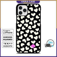 KateSpade Love Heart Polkadots 189 เคสโทรศัพท์สำหรับ iPhone 14 Pro Max / iPhone 13 Pro Max / iPhone 12 Pro Max / XS Max / Samsung Galaxy Note 10 Plus / S22 Ultra / S21 Plus ฝาครอบเคสป้องกันการตก