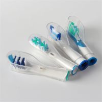 【CW】 4PCS Travel Electric Toothbrush Long Heads Cover for Oral B Toothbrush Protective Covers Hygiene Plastic Protective Cap Case