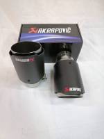 ปลายท่อ akrapovic แบบเดี่ยว หัวเปิด (ราคาต่อ1ชิ้น)