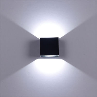 LED Wall Lamp IP65 Waterproof Indoor &amp; Outdoor Aluminum Wall Light Surface Mounted Cube LED Garden Porch Light NR-155