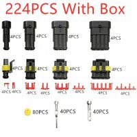 ขั้วต่อกันน้ำติด1-6pins รถยนต์,ซีลไฟฟ้า43ชุด12a 300V 708ชิ้น