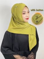 【CC】✖◐♣  Muslim Hijab Elasticity Color Scarf To Wear Turban Pleated