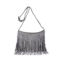 【New-store】 laozizuishuai ผู้หญิงพู่ Fringe ไหล่ Messenger Suede กระเป๋าถือกระเป๋า Dropshipping 2019 New Arrival