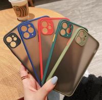 เคส Iphone 11 12 13 Pro Max X Xs Xr 6 7 8 Plus Se 2020 เคสป้องกันเลนส์กล้อง เคสโทรศัพท์ กันกระแทก สีฝ้า ใส
【Naruto】