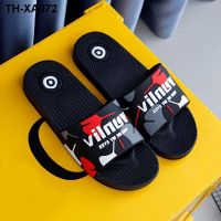 2023 new indoor and outdoor thick-soled slippers mens home bathroom bath non-slip beach slipper mens models