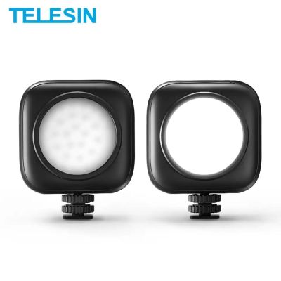 TELESIN Mini LED Vlog Fill Light 500mAh Photography Ligh With Cold Shoe 1/4 Screw Hole For Phone DSLR SLR Action Camera