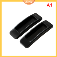 Aleaty? 2pcs self adhesive sliding door มือจับสำหรับประตูกระจกลิ้นชักหน้าต่าง