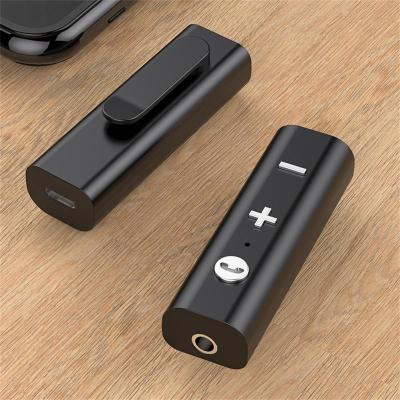 Car Audio Adapter Wireless Lavalier Bluetooth-compatible Receiver Transmitter 3.5mm Audio Car Navigation Available With A Call