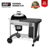 10 years warranty เตาถ่านปิ้งย่าง WEBER BBQ Performer Premium Charcoal Grill 57cm