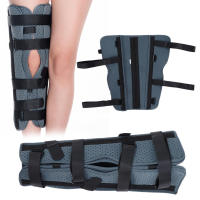 ปรับเข่า Immobilizer ข้อต่อบรรเทาอาการปวดเข่า Splint ขาสนับสนุนรั้ง