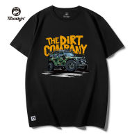 Happy Humans - เสื้อยืดคอกลมลาย ลาย Dirt Company เสื้อยืด oversize เสื้อยืดวินเทจ size S-3XL