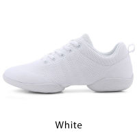 Kids Women Aerobics Shoes Dance Sneakers White Jazz Dance Shoes Adult Size 28-44 Competitive Girls Hip-hop Dancing Shoes Sneaker