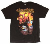 2023 NewOzzy Osbourne Toilet Demon Ozzfest 2005เสื้อยืดสีดำใหม่ Winterland