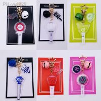 Microphone Pendant Keychain Stray Lightstick Acrylic Light Stick Pendants Keychain Car Keyring Bag Accessories Kids Gifts Daily